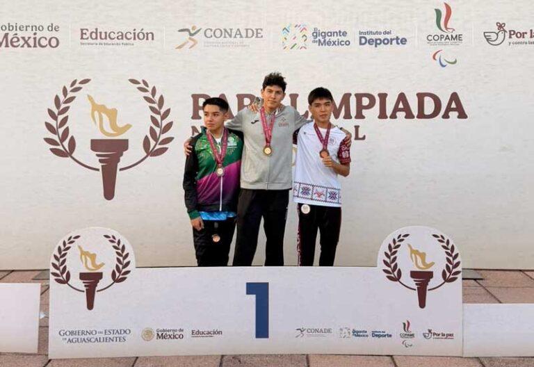 Inicia Oaxaca con dos bronces en la Paralimpiada Nacional Conade 2025