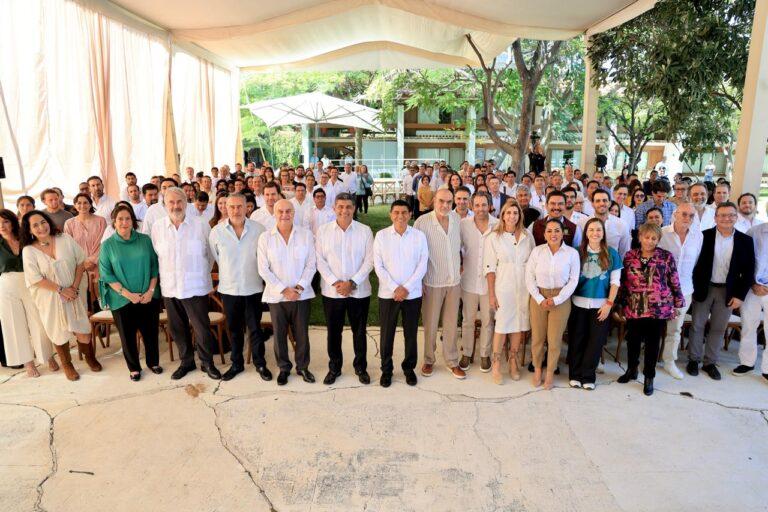 Arranca Salomón Jara construcción del centro comercial “Parque Oaxaca”, polo de desarrollo, inversión y empleos