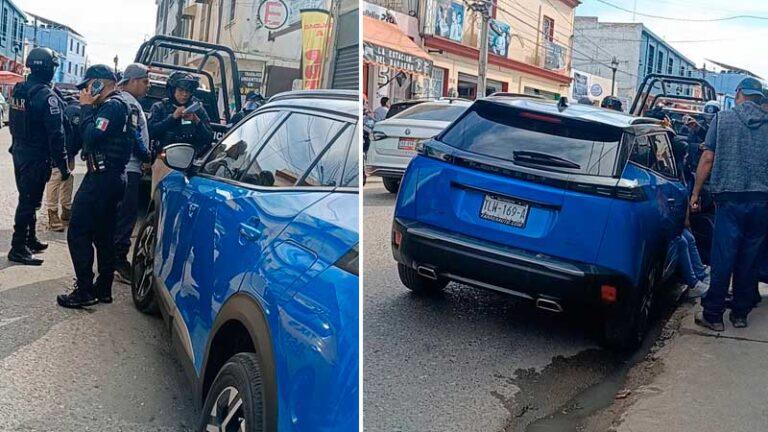 Sujetos en motocicleta realizan asalto millonario en pleno centro de Oaxaca