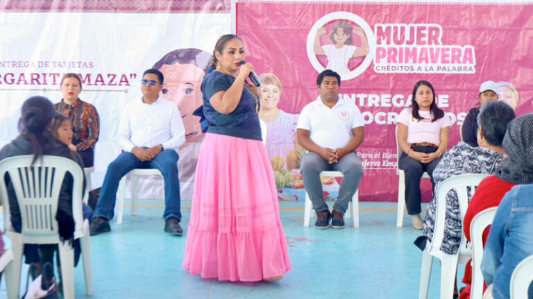 Impulsa Gobierno de Oaxaca autonomía económica y bienestar de las mujeres en Miahuatlán de Porfirio Díaz
