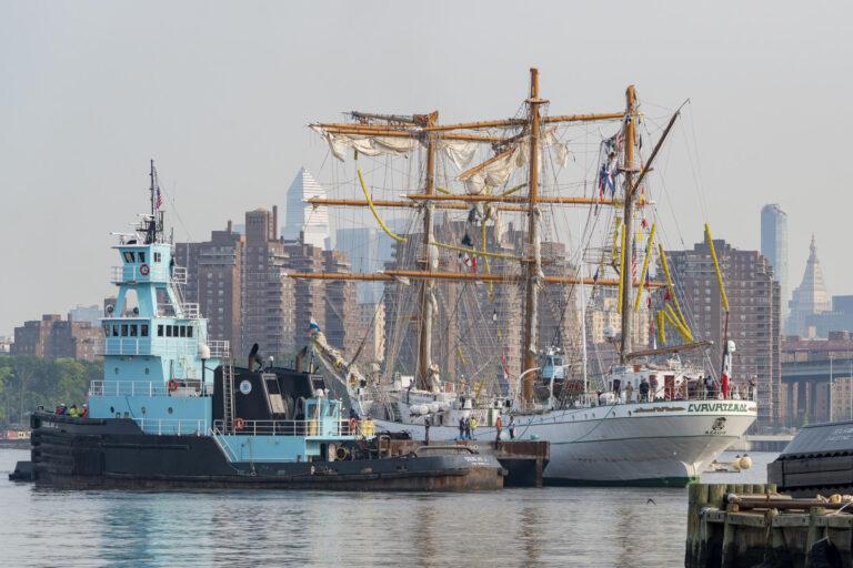 Buque escuela mexicano partirá mañana de Nueva York, tras choque que dejó dos cadetes muertos