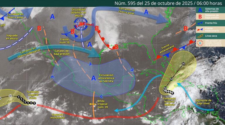Pronostican lloviznas aisladas en zonas montañosas de Oaxaca