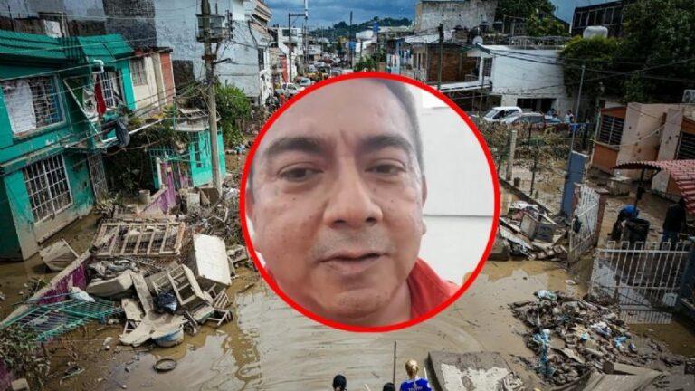 ¿Sin permiso? Don Chuy, trabajador que activó alerta en inundaciones rompe el silencio