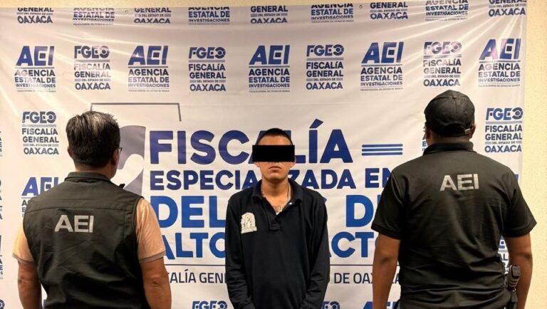 Detenido y a prisión el “El Chikis” por homicidio calificado y asociación delictuosa, cometido por un grupo de cholos en Santa Cruz Xoxocotlán