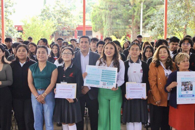 Lanza Gobierno del Estado estrategia “Oaxaca Segura: Sin drogas salvas tu vida”