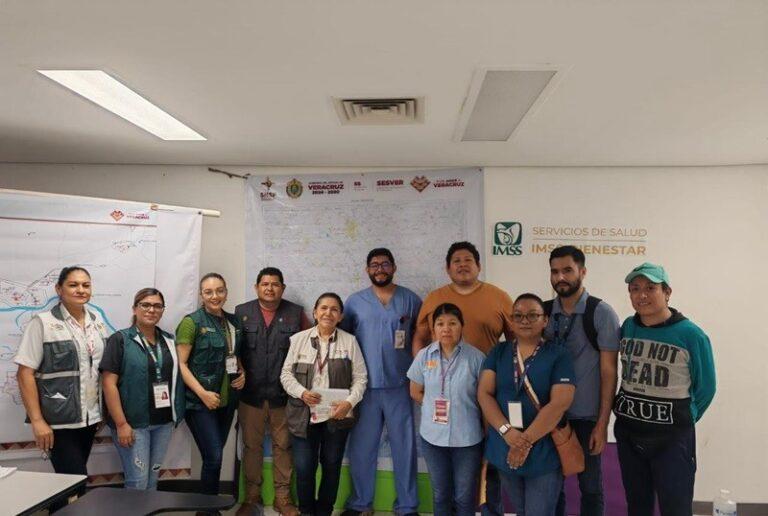 Refuerza Gobierno de Oaxaca apoyo a Veracruz ante efectos meteorológicos con brigadas de vectores