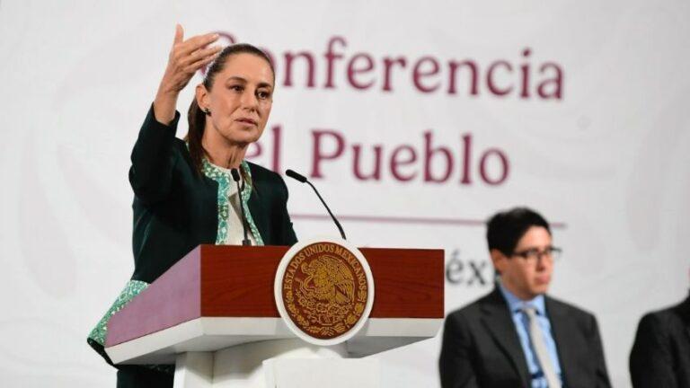 Agricultores ganan 300 mdp por vender agua: Sheinbaum