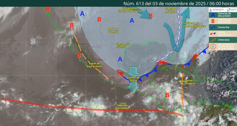 Se espera ambiente frío, tiempo ventoso y nieblas matutinas en distintas regiones de Oaxaca