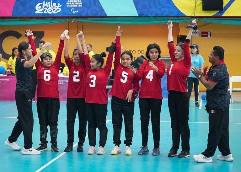 Consiguen oaxaqueñas medalla de bronce en golbol en los Juegos Parapanamericanos Juveniles Chile 2025
