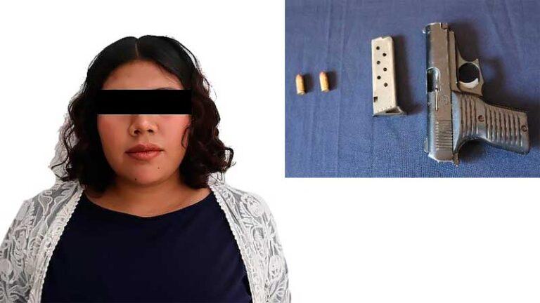 Policía Municipal detiene a una persona al ser sorprendida en posesión de un arma de fuego