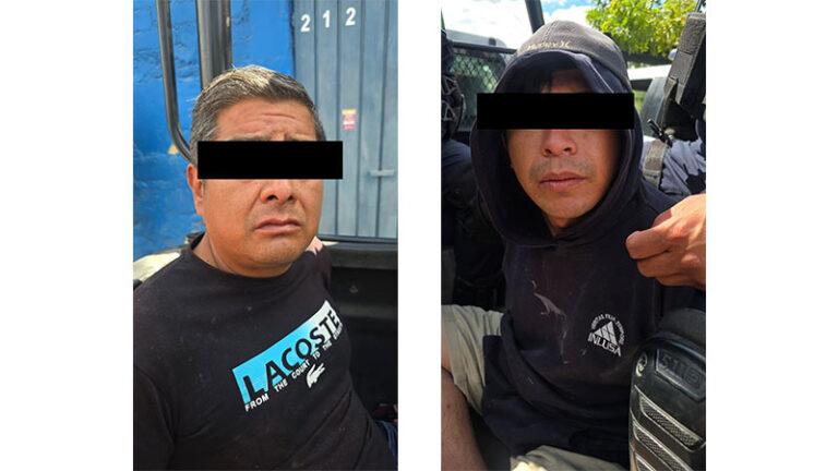 Mando Metropolitano detiene y presenta ante Fiscalía de Oaxaca a dos personas implicadas en asalto cometido en mototaxi en Infonavit Primero de Mayo de la capital