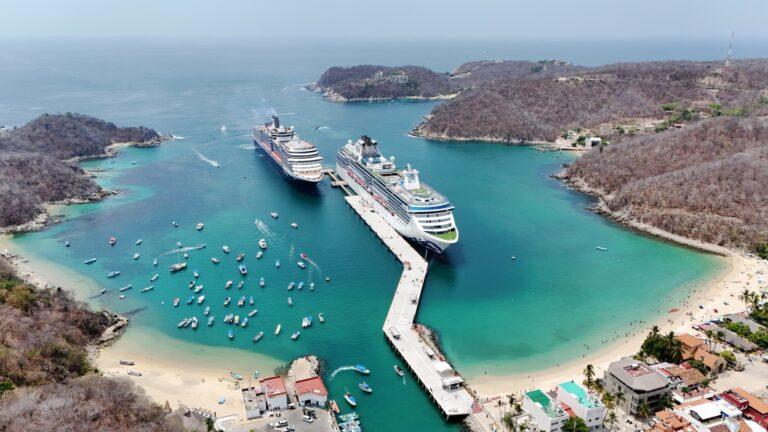 Sectur Oaxaca y FCCA impulsan el arribo de cruceros a Huatulco