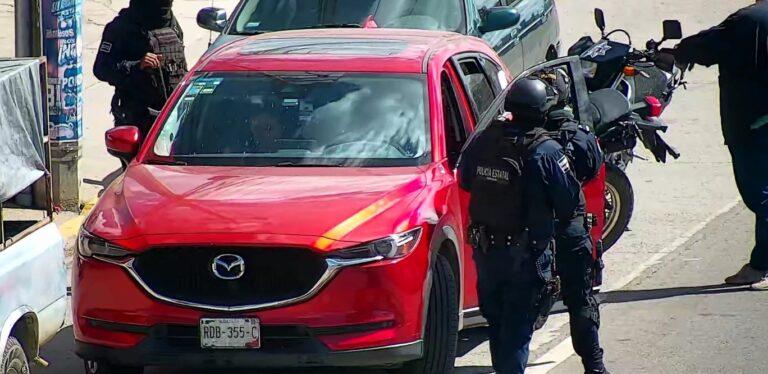 Asegura Policía Estatal vehículo con reporte de robo en Santa Rosa Panzacola