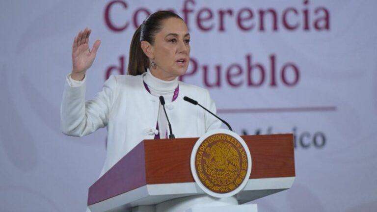 Alistan programa de mayor inversión pública para 2026, dice Sheinbaum