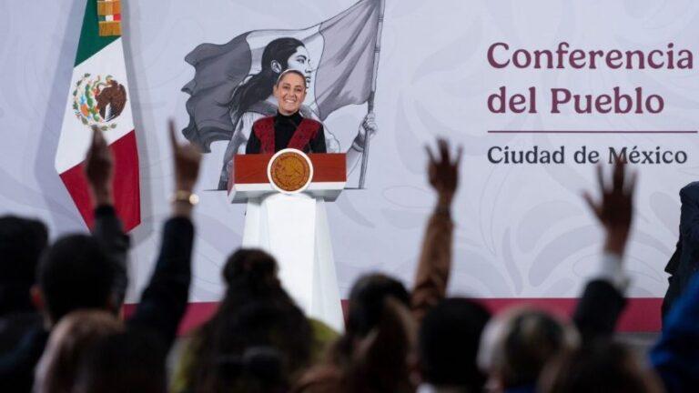 El Gobierno siempre estará cerca de las víctimas del accidente del Tren Interoceánico: Claudia Sheinbaum; se asignó a un servidor público por familia