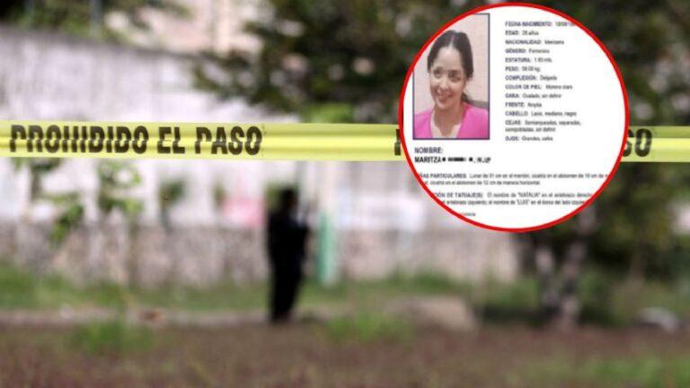 Hallan sin vida a Maritza, joven madre desaparecida con sus hijas; no hay rastro de las niñas