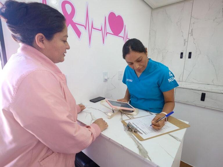 Exhorta SSO a mujeres del Istmo realizarse mastografía gratuita para la detección del cáncer