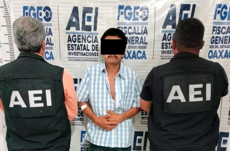 Fiscalía de Oaxaca aprehende a un sujeto por intento de homicidio; agredieron a víctima con una daga en Pluma Hidalgo
