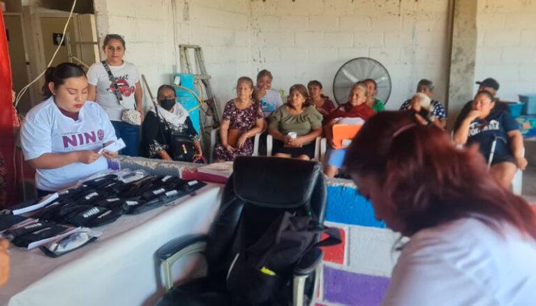 Exitosa jornada de entrega de lentes gratuitos de la Fundación Nino en Salina Cruz