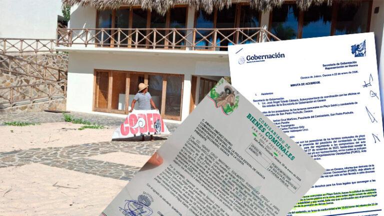 Fake News supuesta intervención de la Policía Estatal en Playa Salchi, Oaxaca