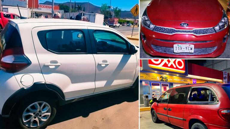 Recupera Policía Vial Estatal 3 vehículos con reporte de robo en acciones coordinadas con el C5i