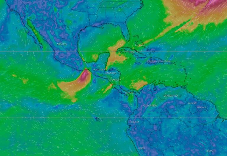 Se prevé norte fuerte en litoral del Golfo de México e Istmo y Golfo de Tehuantepec