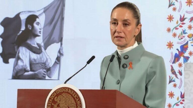 Claudia Sheinbaum asegura que no puede existir protección para ninguna autoridad vinculada con la delincuencia