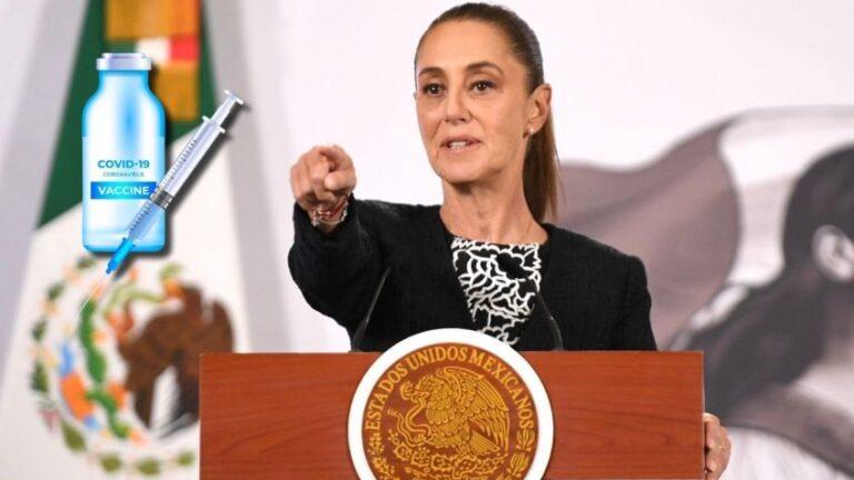 Claudia Sheinbaum anuncia que México volverá a fabricar vacunas, su primer fármaco será contra el Covid-19