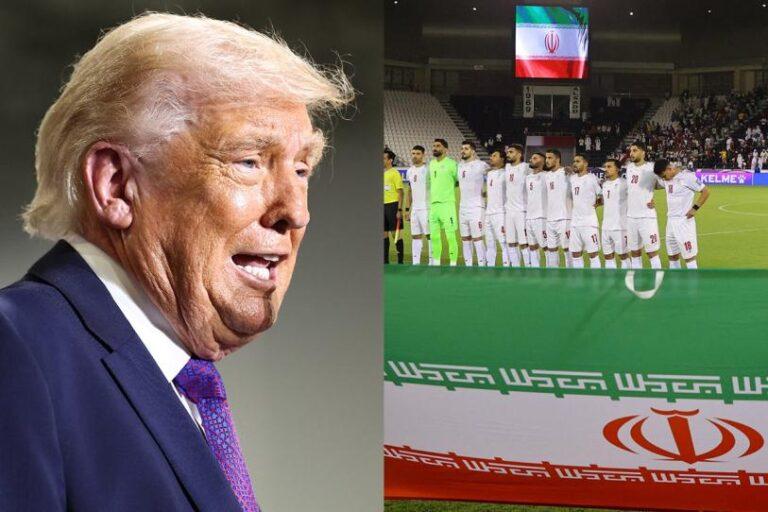 Trump advierte a selección de Irán: ‘no es apropiado que estén por su seguridad’
