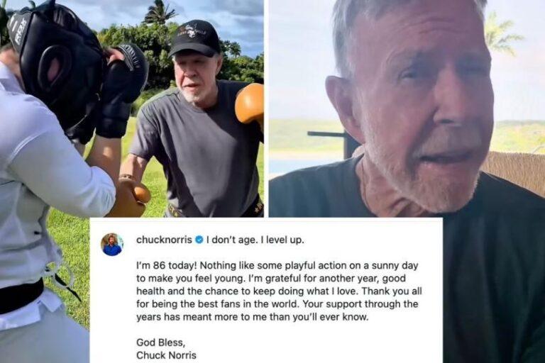 “No envejezco. Subo de nivel”: El último mensaje de Chuck Norris