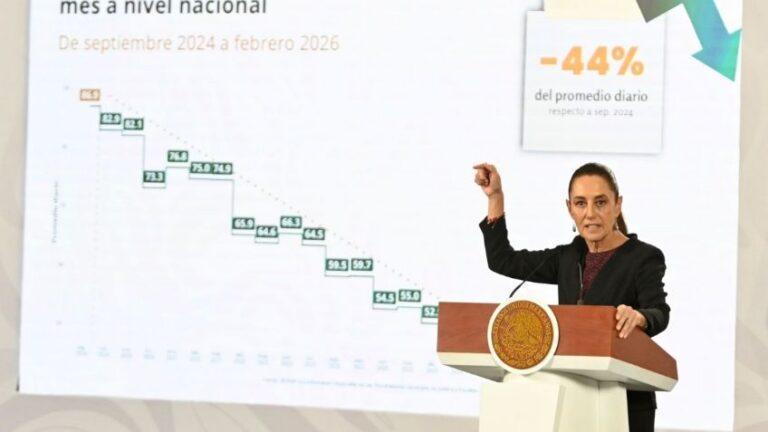 Claudia Sheinbaum anuncia estrategia de seguridad para 61 municipios con alta incidencia de violencia