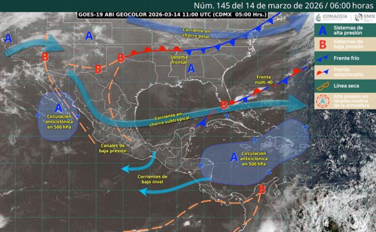 Persistirán condiciones para lluvias, chubascos y tormentas aisladas en Oaxaca