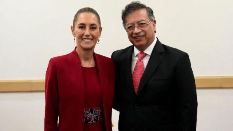 Claudia Sheinbaum conversa con Gustavo Petro, confirma asistencia de México a CELAC-África
