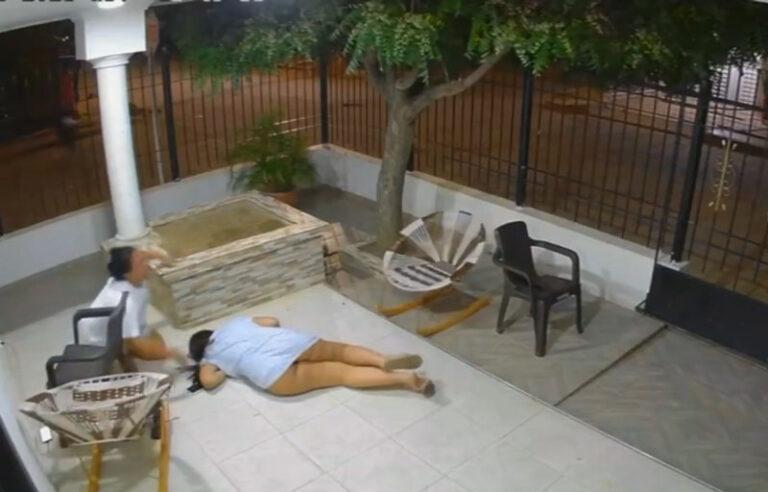 Balean a psicóloga embarazada en su propia terraza; fue sometida a cesárea de emergencia y lucha por su vida | VIDEO
