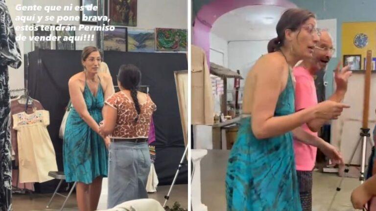 Turistas españoles causan indignación tras RECLAMAR a artesanas de Oaxaca por sus “feos” diseños y poner música en un mercado | VIDEO