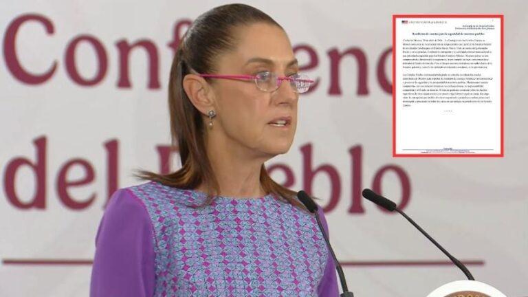 “No vamos a cubrir a nadie que haya cometido un delito”, dice Sheinbaum ante acusación de Corte de EU contra funcionarios de Sinaloa