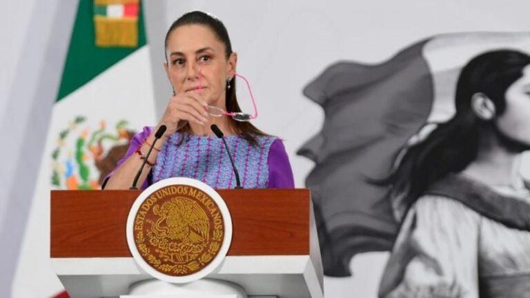 Claudia Sheinbaum cuestiona a Estados Unidos por pruebas contra 10 funcionarios mexicanos