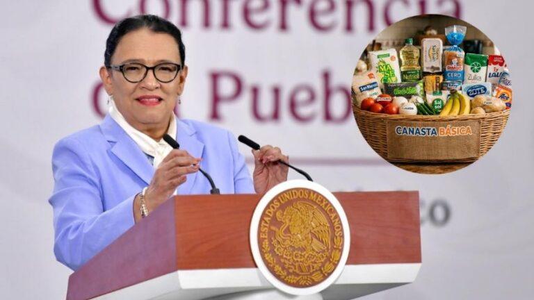 Empresarios muestran disposición para mantener precio de alimentos básicos, dice Rosa Icela Rodríguez