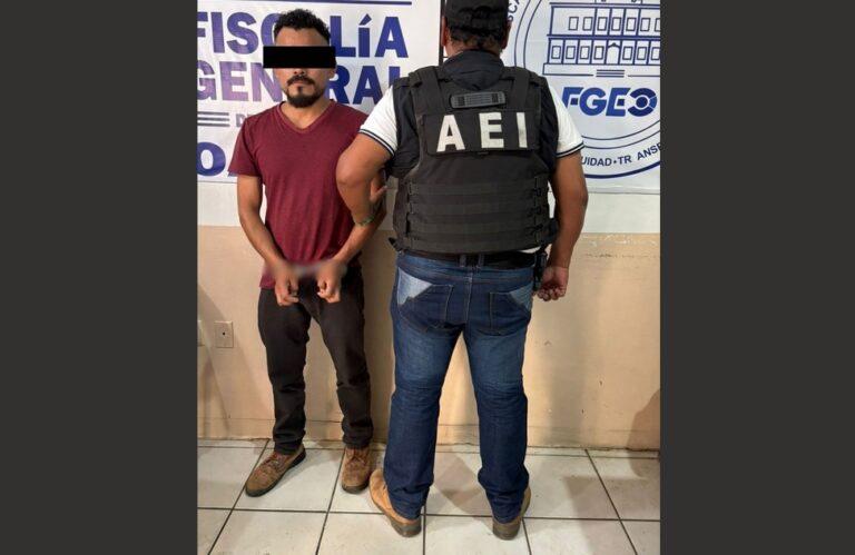 FGEO ejecuta orden de aprehensión contra una persona probable responsable del delito de violencia familiar ocurrida en la región de la Costa