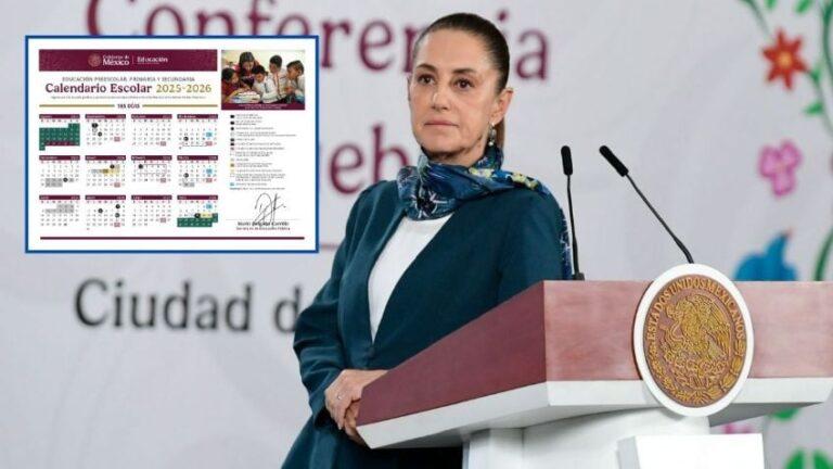El calendario escolar de la SEP se queda como está, confirma Sheinbaum