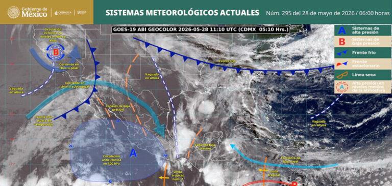 Prevén lluvias intensas y granizo este jueves en Oaxaca