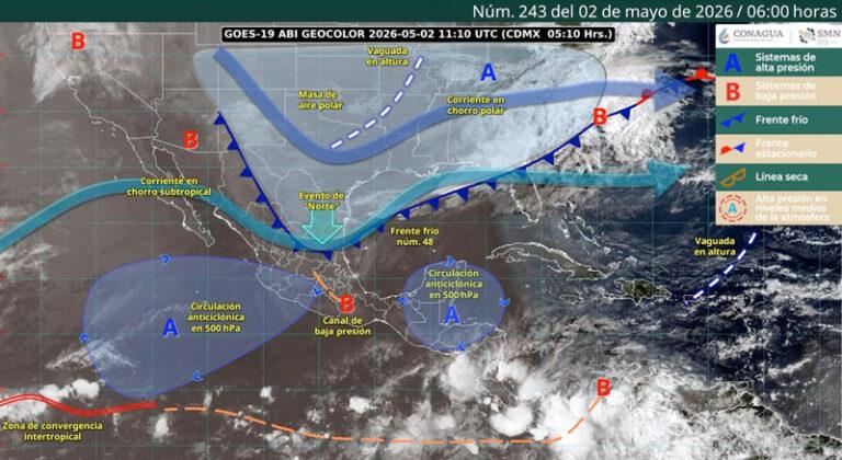 Se pronostican lluvias, lloviznas y algunas tormentas en diversas regiones de Oaxaca: Protección Civil