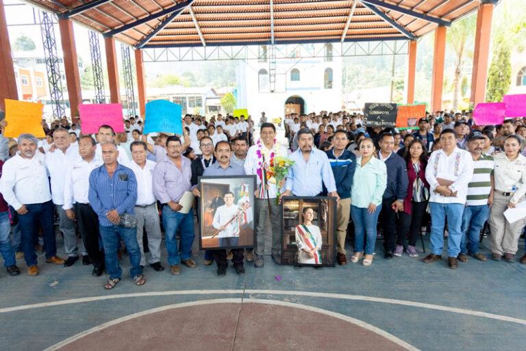 Con importante obra de infraestructura vial, llega Trabajo que Transforma tu Municipio a Santiago Textitlán