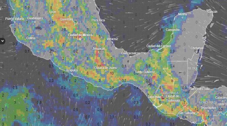 Emiten aviso especial por tiempo severo ante pronóstico de lluvias intensas en Oaxaca