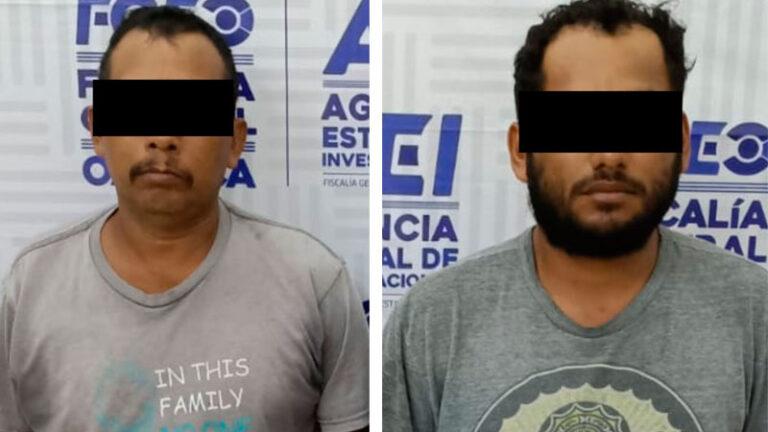 Vinculación a proceso contra J.C.R.M., alias “El Calibre” y C.G.H., alias “El abuelo” por triple homicidio cometido en la Costa: Fiscalía de Oaxaca