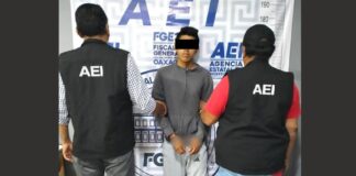 Aprehende FGEO a probable responsable de robo con violencia cometido en perjuicio de una tienda Oxxo ubicada en la región del Istmo