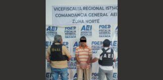 Fiscalía de Oaxaca ejecuta orden de aprehensión contra probable responsable de violación cometida en la región del Istmo