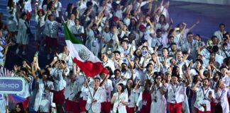 México encabeza el desfile en la inauguración de los Juegos Centroamericanos y del Caribe 2026