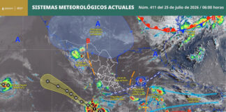 Prevén lluvias aisladas y ambiente caluroso durante este fin de semana en Oaxaca