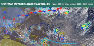 Persistirán lluvias, tormentas y oleaje elevado en gran parte de Oaxaca